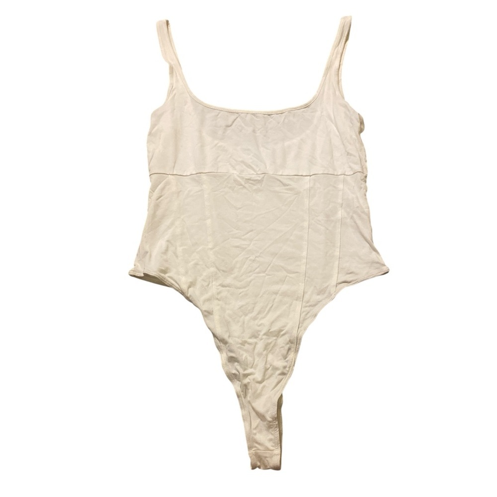 NWOT ASOS Luxe‎ Cream Bodysuit 12 G40